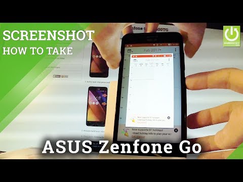 Screenshot in ASUS Zenfone Go - Capture Screen / Edit Screenshot
