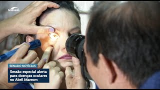 Abril Marrom: Sessão especial alerta para doenças oculares