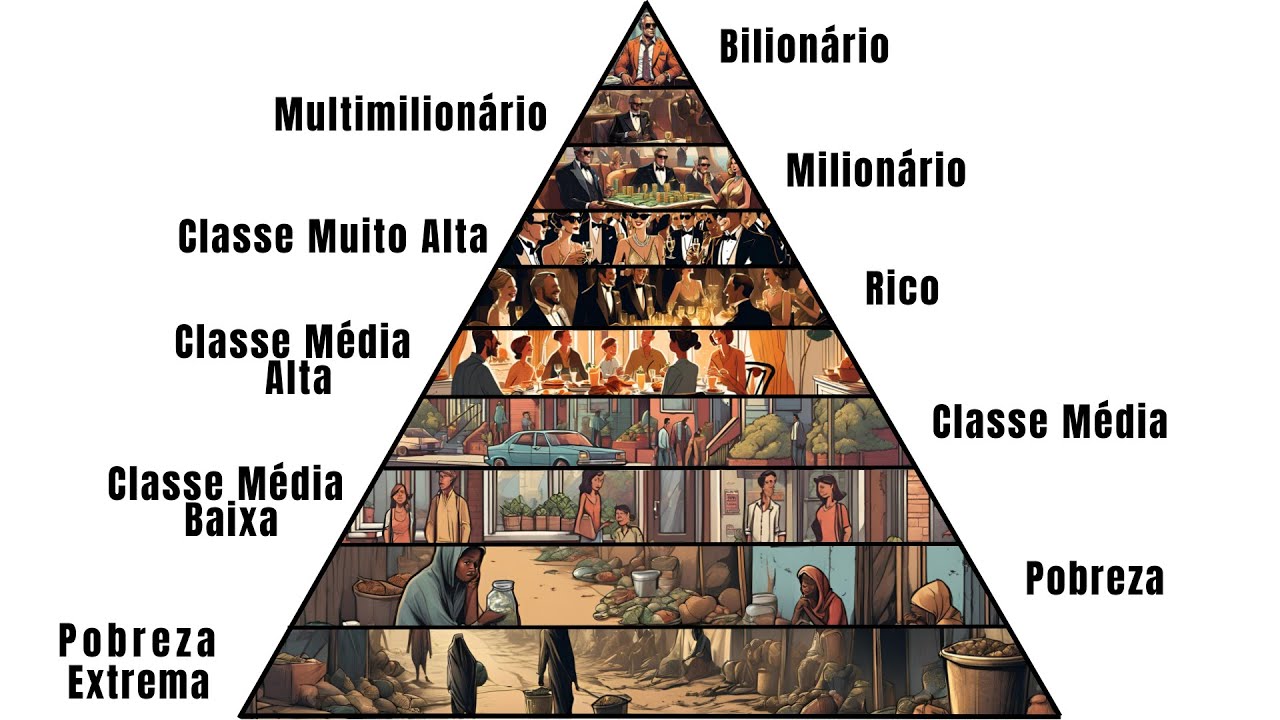 Cada Nível de Riqueza Financeira Explicado em 13 minutos, explicação sem complicação