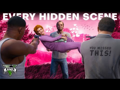 Every GTA 5 SECRET Scene (No One Saw Them All)