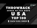 THROWBACK US Hot 100 Top Singles This Week Bubbling Under Hot 100 July 4th 2009