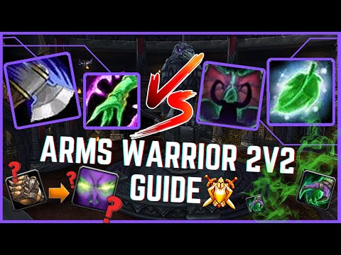 2400+ MMR Warrior 2v2 Guide | DH/Healer Vs Arms Warrior/Resto Shaman