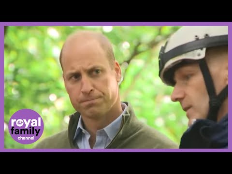 Prince William Meets Community Rescue Volunteers