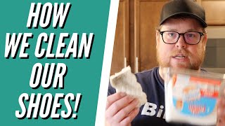 Shoes cleaning tutorial! How we clean our shoes for reselling!