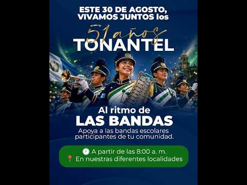 Concurso de Bandas de Cooperativa Tonantel es MICOOPE Chiquimulilla Santa Rosa