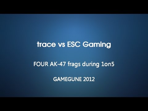 GameGune 2012 - trace vs ESC Gaming