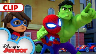 Download lagu Construction Destruction | Marvel's Spidey and his Amazing Friends | @disneyjunior mp3