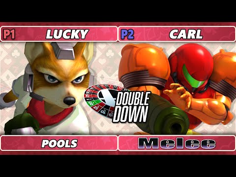 Double Down 2022 - Lucky (Fox) Vs. Carl (Samus) SSBM Melee Tournament