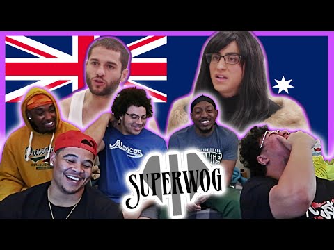 AMERICANS REACT TO SUPERWOG