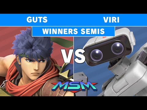 MSM Online 20 - Guts (Ike) Vs Viri (ROB) Winners Semis - Smash Ultimate