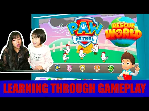 Paw Patrol Rescue World - Chase and Sky come to the rescue gameplay with lots of missions! Kids App