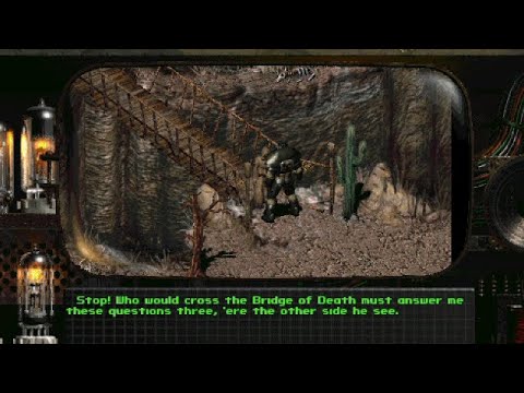 Fallout 2 Monty Python Reference With Low IQ Chosen One