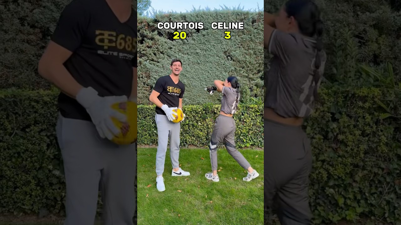 Clap or Out (vs Courtois) 🙈🧤