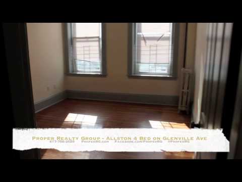 LARGE 4 BED ALLSTON, MA APARTMENT; EXTRA STUDY; ATTENTION TO DETAIL!