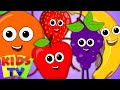 Five Little Fruits Fruits Song Learn Fruits Five Little Fruits Fruits For Kids Fruit Rhym