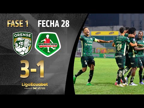 FULL RECAP: ORENSE 3-1 MUSHUC RUNA | LIGAECUABET - MATCHDAY 28