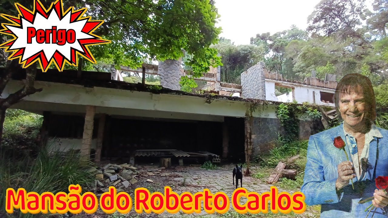 PERIGO, FOMOS NA MANSÃO DO ROBERTO CARLOS E QUASE DEU RUIM