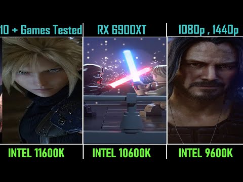 Intel i5 11600k vs 10600k vs 9600k Gaming Comparison Benchmark | 9th 10th 11th GEN