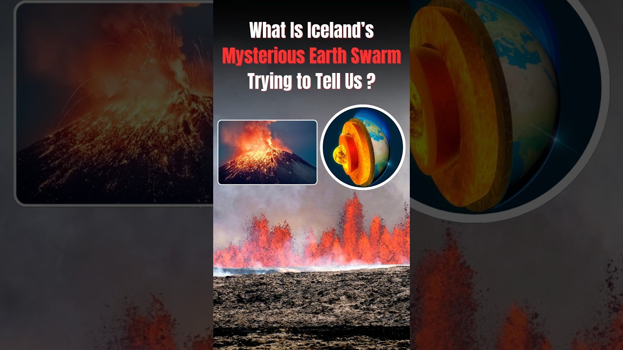 What Is Iceland’s Mysterious Earth Swarm Trying to Tell Us? #earth #volcano #plate #earthquake