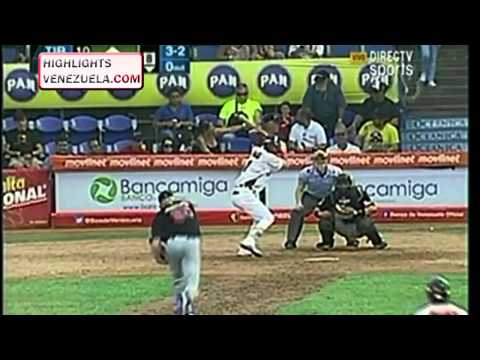 Highlights Jornada 07/12 LVBP. Tiburones de la Guaira vs Leones del Caracas