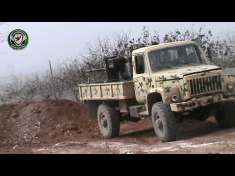 استهداف حاجز السلام برشاش 23 من قبل لواء الفرقان في منطقة خان شيخون في ريف إدلب