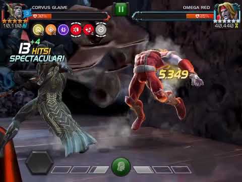 Final boss uncollected 3.2 Corvus Glaive vs Omega Red