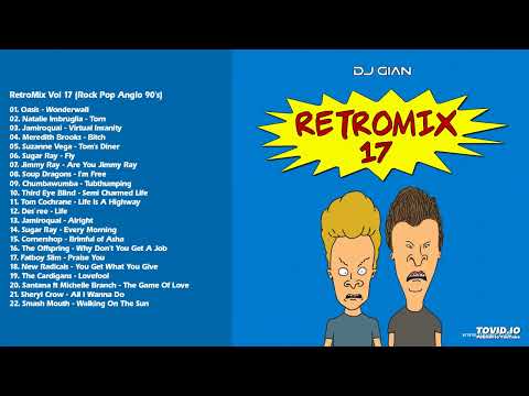 RetroMix Vol 17 (Rock Pop Anglo 90's) - DJ GIAN
