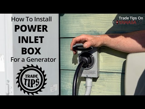 Prepare for Power Outages | How to Install a Generator Power Inlet Box