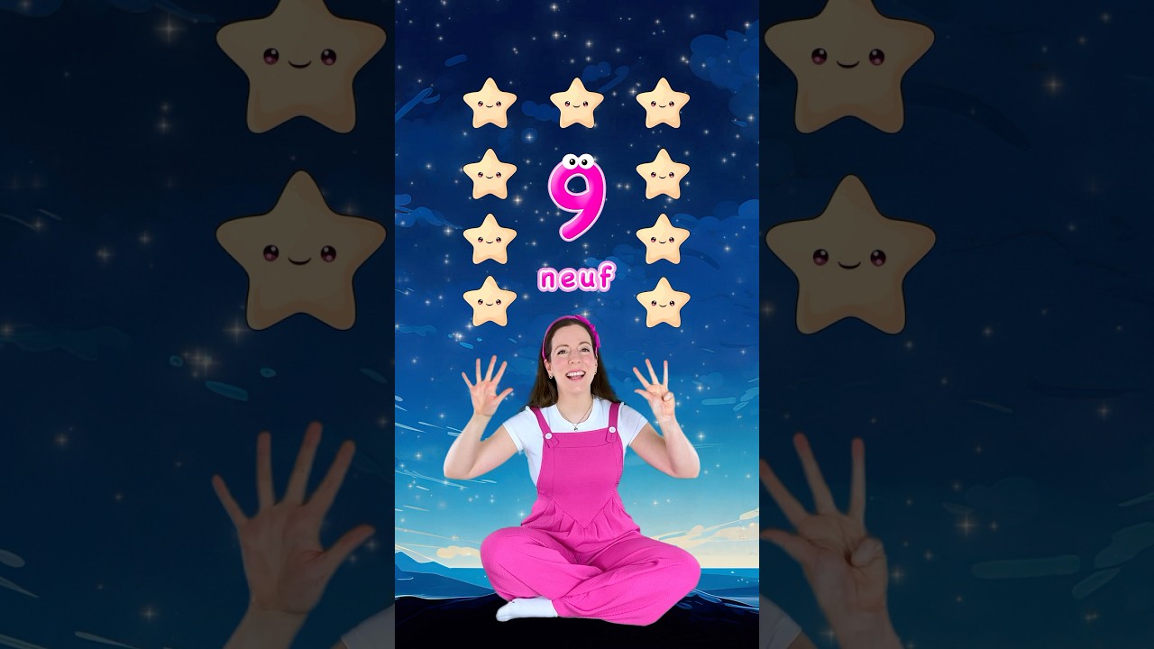 Les chiffres version berceuse pour endormir bébé 🥰✨ #berceuse #comptines #enfants #baby #parents