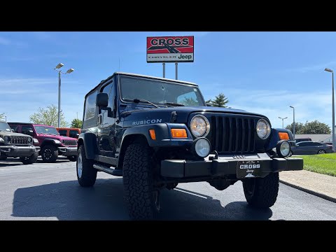 The legendary Jeep LJ! Fully Stock 2006 Jeep Wrangler Rubicon!! P7590 SOLD