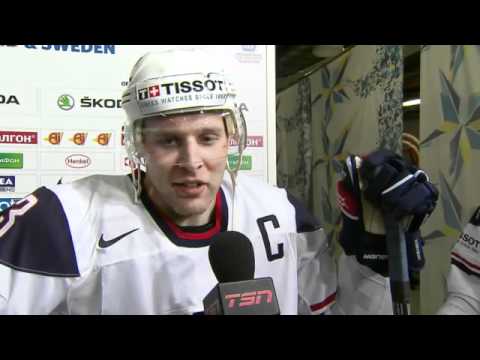 Jack Johnson Discusses 5-2 Win vs. Switzerland - 2012 IIHF Ice Hockey World Championship