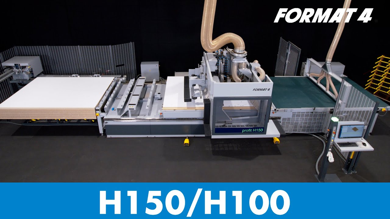CNC-Nesting with FORMAT4® profit H150/H100 | Felder Group