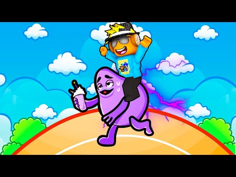Vi Løber På GRIMACE I Roblox!