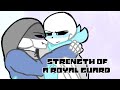 Strength Of A Royal Guard Comic By Me DustSwap Undertale AU Sanses