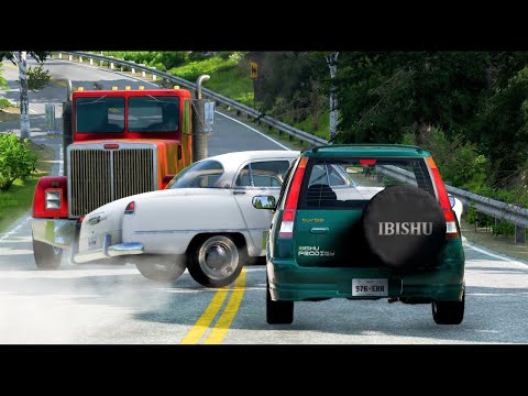 Realistic Car Crashes #4 - BeamNG Drive