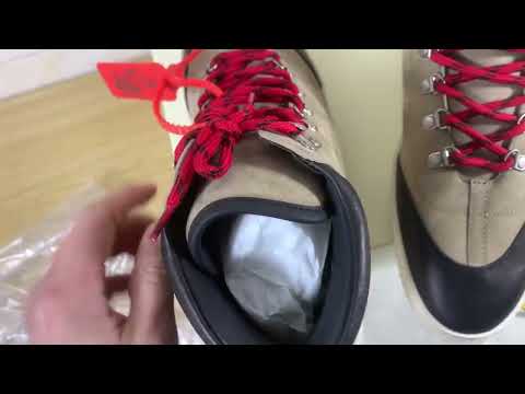 FEAR OF GOD 6th collection Hiker Olive Nubuck /Calf