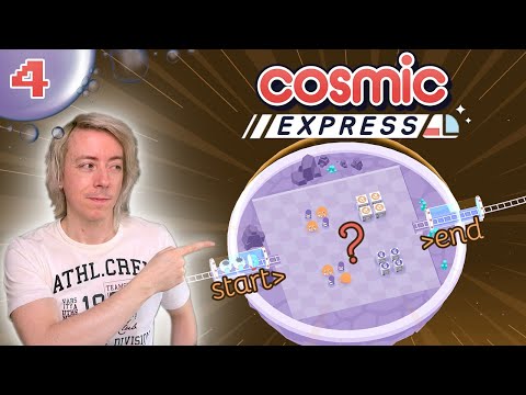 This puzzle level ALMOST got me! (Cosmic express Playthrough #4)