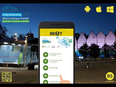 Kort 2, Indywidualne Mistrzostwa Polski Seniorów w Squasha, 10.06.2017