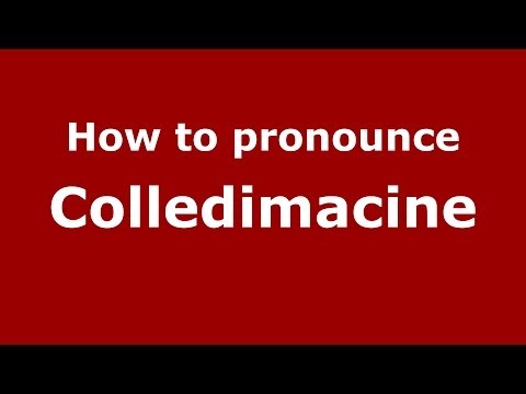 How to pronounce Colledimacine (Italian/Italy) - PronounceNames.com