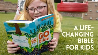 NLT GO Bible: A Life-Changing Bible for Kids