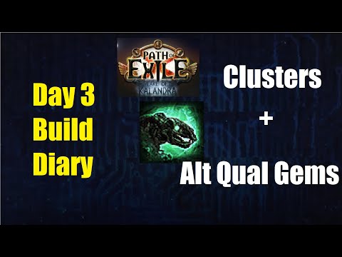 [Path of Exile 3.19] Carrion Golem Kalandra League Build Diary Day 3 - 1082