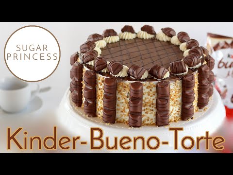 , title : 'Super leckere Bueno Torte mit Bueno-Sahne und Wiener Boden | Rezept von Sugarprincess'