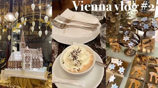 【ウィーン🇦🇹】デメルカフェ&シェーンブルン宮殿に行った日のvlog☕️💭 | 2泊3日のんびり親子旅Part 2 🎄