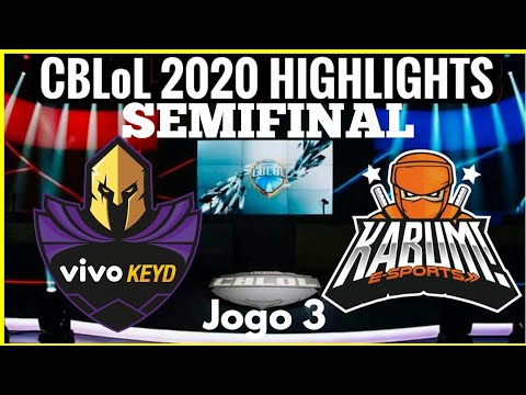 CBLoL 2020 SEMIFINAL KEYD x KBM Highlights jogo 3 | CBLoL Semifinal KEYD x KBM Melhores Momentos