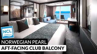 NCL Pearl | Aft-Facing Club Balcony Suite Full Tour & Review 4K | Category M1