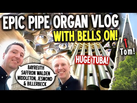 EPIC PIPE ORGAN VLOG WITH BELLS ON - SCOTT BROTHERS DUO ON TOUR (BAYREUTH, BILLERBECK and MORE!)