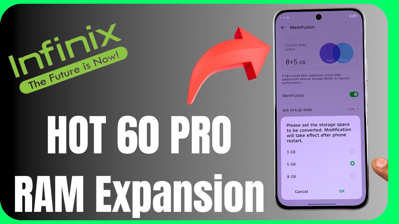 Hot 60 Pro RAM Feature Unlocked | Settings You're Missing