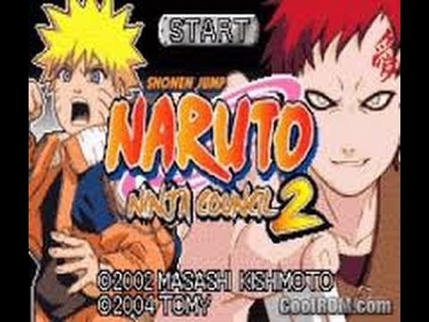 naruto ninja council 2 gba how to use scrolls