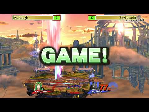 Smash 4 ~ Murlough (Palutena) vs SkyLucario (Lucario)