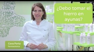 Cómo tomar las pastillas de hierro